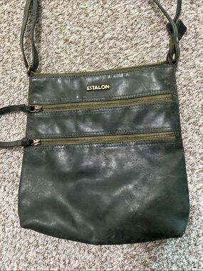 Estalon leather crossbody bag